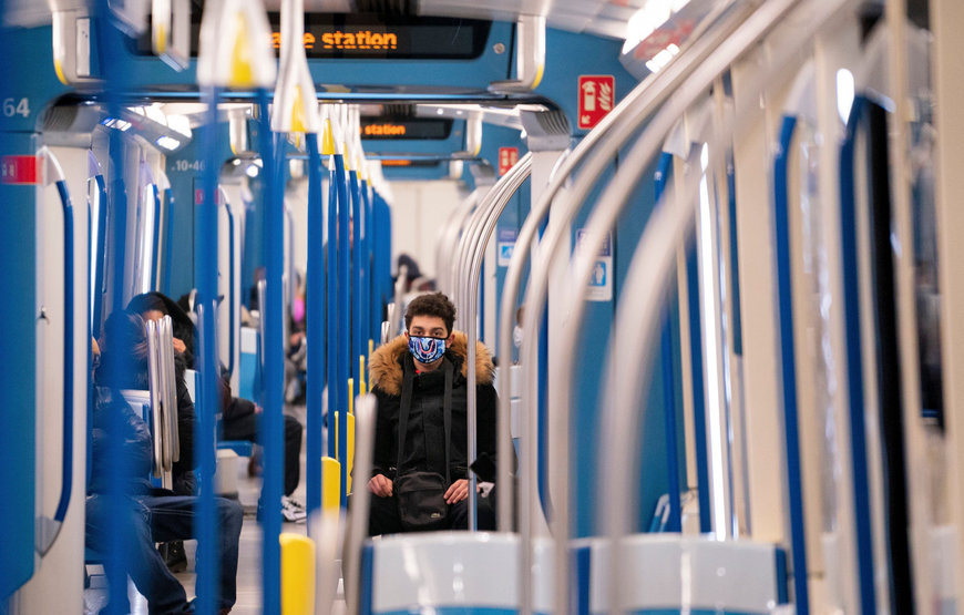 Détecter le port du masque dans le métro : l'expérimentation de la RATP